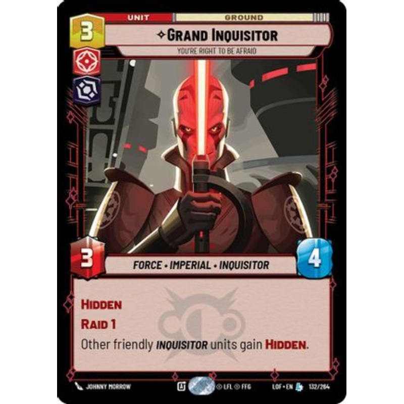 Grand Inquisitor - You're Right to Be Afraid (132/264) - Legends of the Force