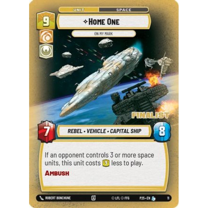 Home One - On My Mark (Finalist) (11) - Organized Play Promos Foil
