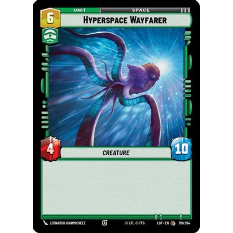Hyperspace Wayfarer (119/264) - Legends of the Force