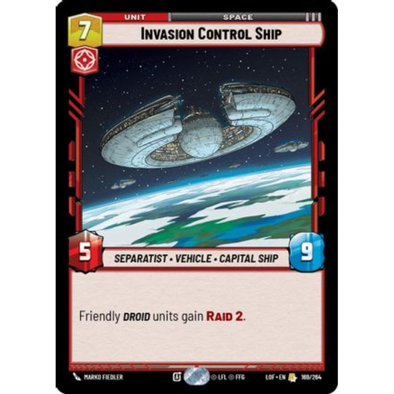 Invasion Control Ship (169/264) - Legends of the Force