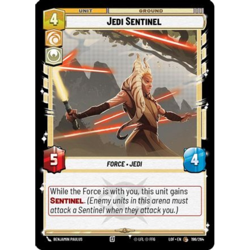 Jedi Sentinel (196/264) - Legends of the Force