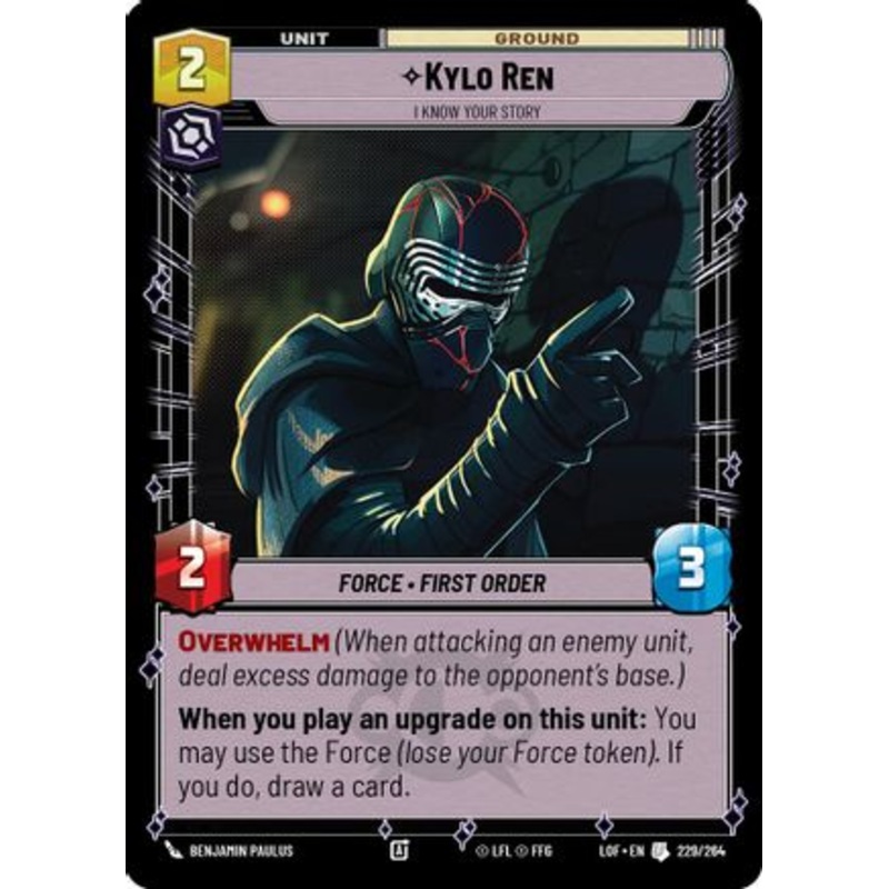 Kylo Ren - I Know Your Story (229/264) - Legends of the Force