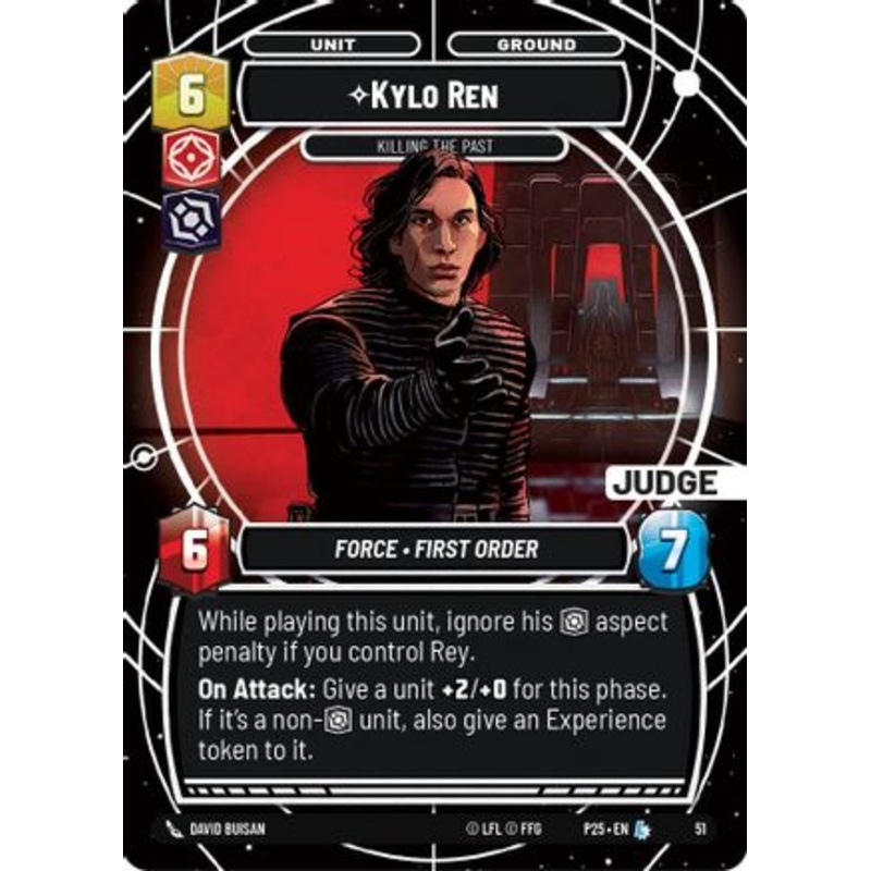 Kylo Ren - Killing the Past (51) - Judge Promos Foil