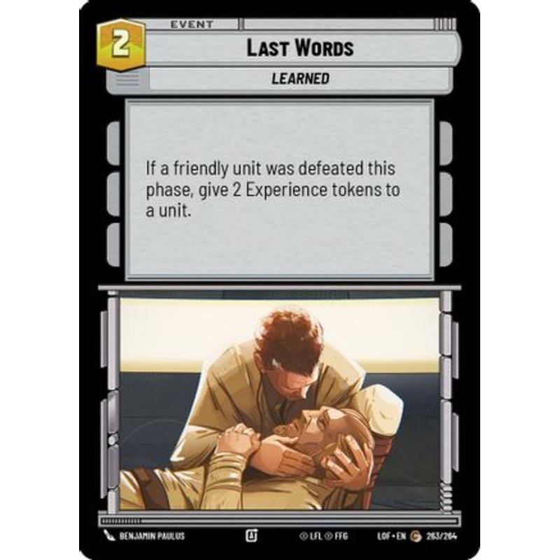 Last Words (263/264) - Legends of the Force