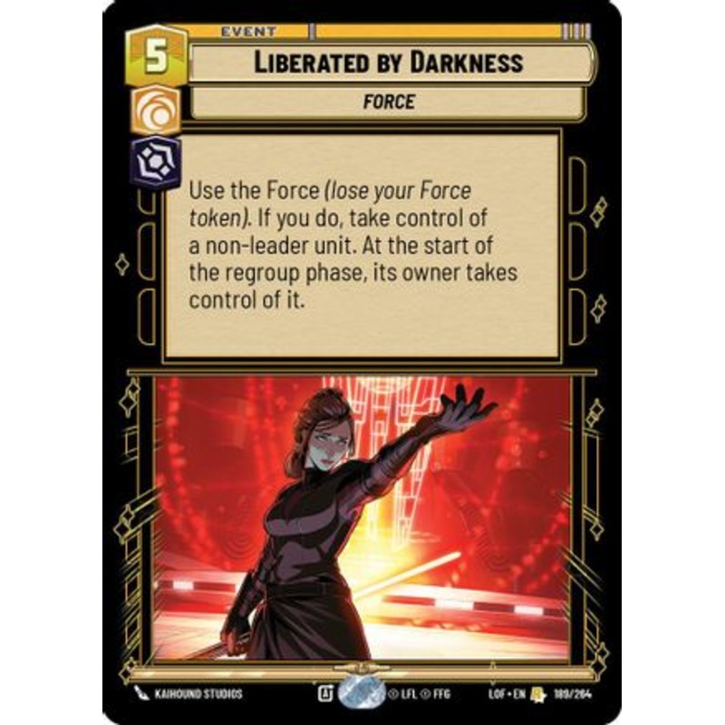 Liberated by Darkness (189/264) - Legends of the Force