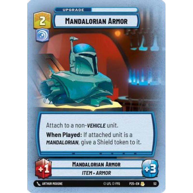 Mandalorian Armor (52) - Organized Play Promos Foil