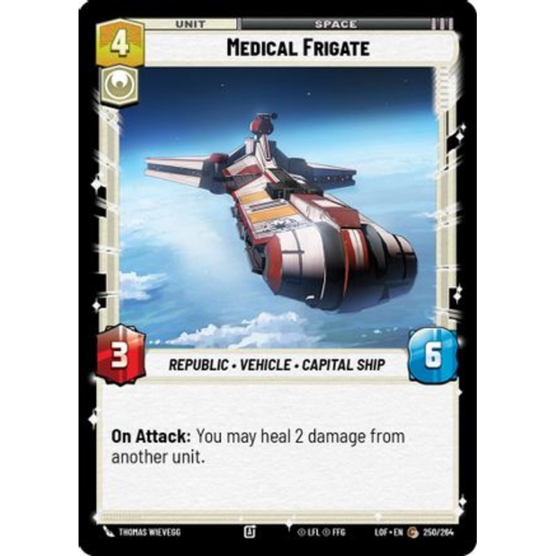 Medical Frigate (250/264) - Legends of the Force