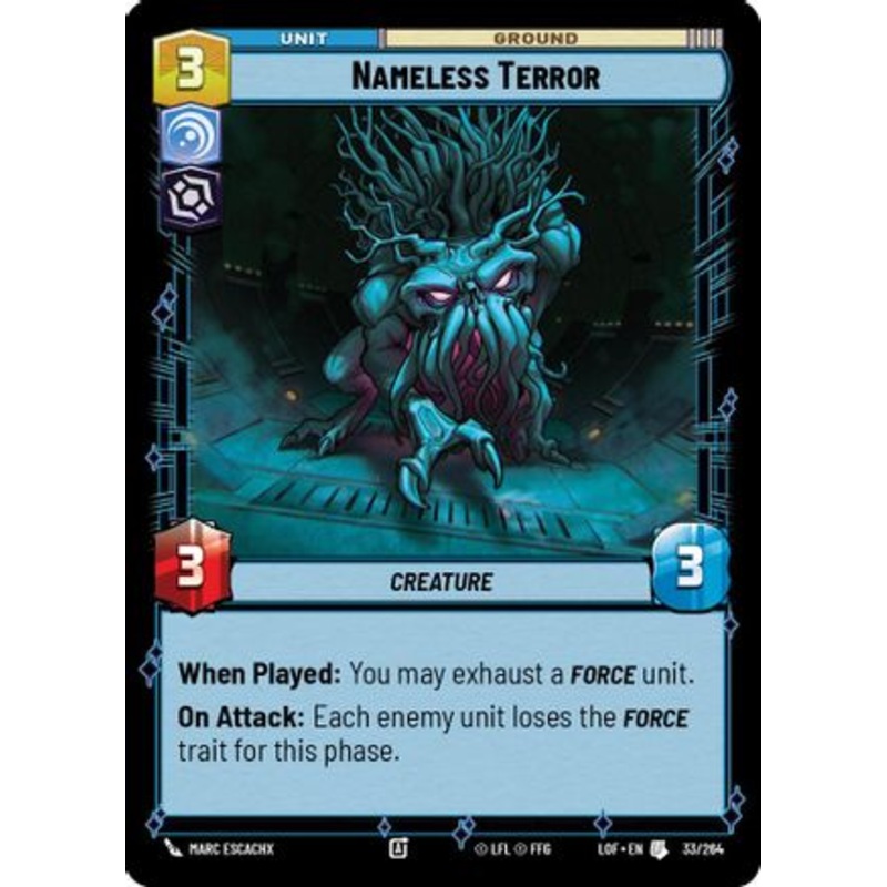 Nameless Terror (033/264) - Legends of the Force