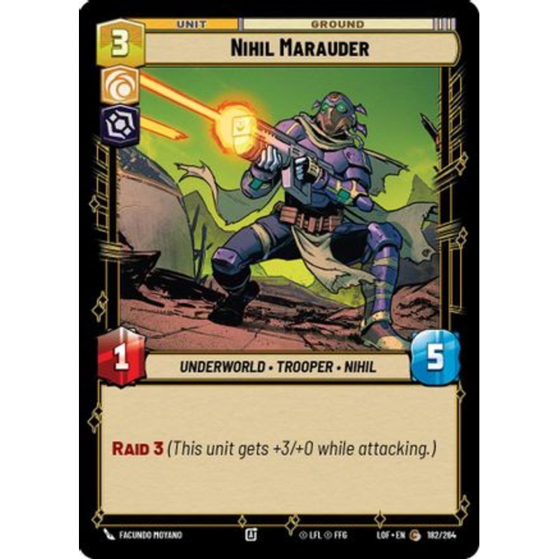 Nihil Marauder (182/264) - Legends of the Force