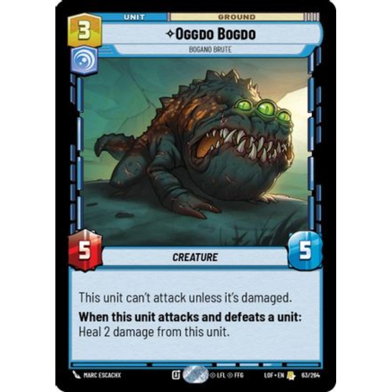 Oggdo Bogdo - Bogano Brute (063/264) - Legends of the Force
