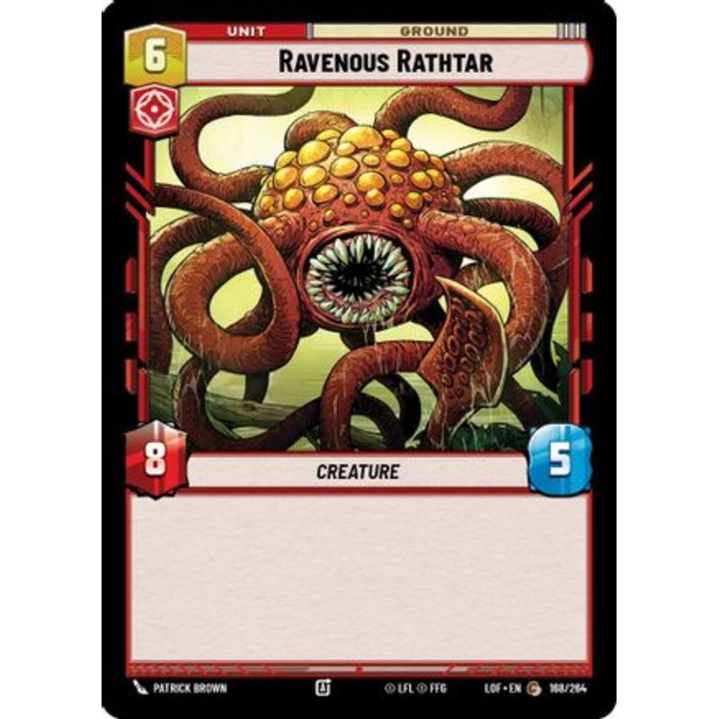 Ravenous Rathtar (168/264) - Legends of the Force