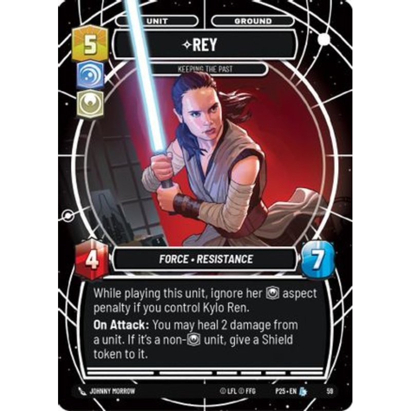 Rey - Keeping the Past (59) - Organized Play Promos Foil