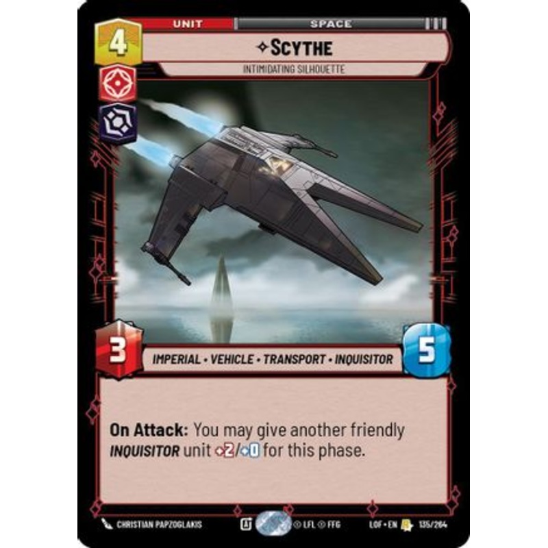 Scythe - Intimidating Silhouette (135/264) - Legends of the Force