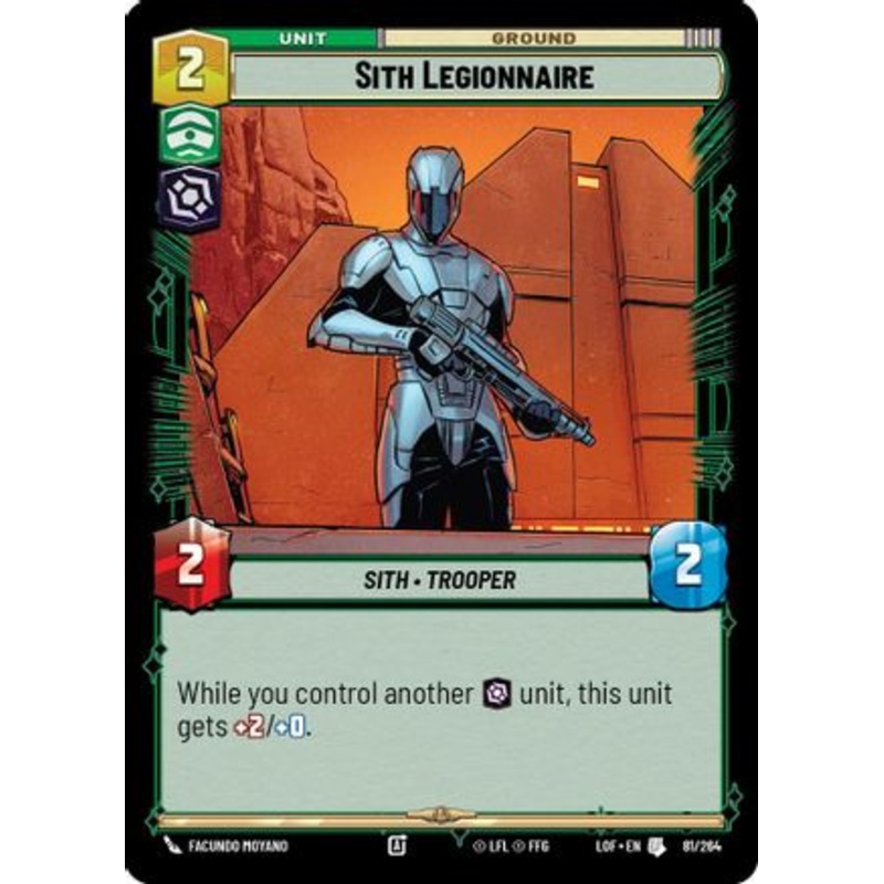 Sith Legionnaire (081/264) - Legends of the Force