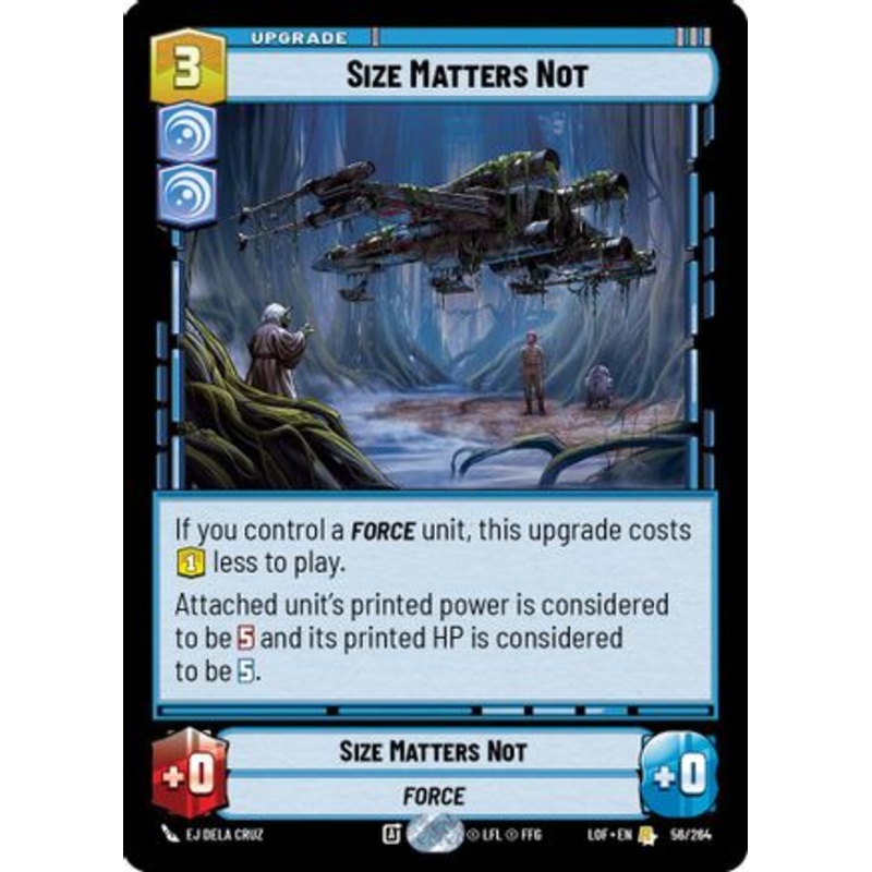Size Matters Not (056/264) - Legends of the Force