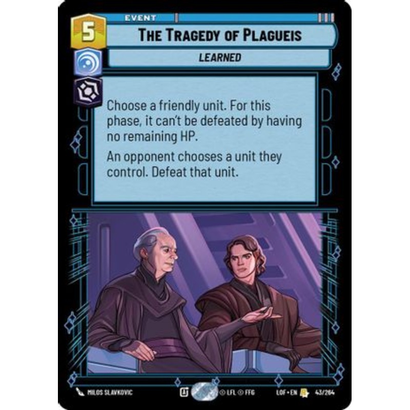 The Tragedy of Plagueis (043/264) - Legends of the Force