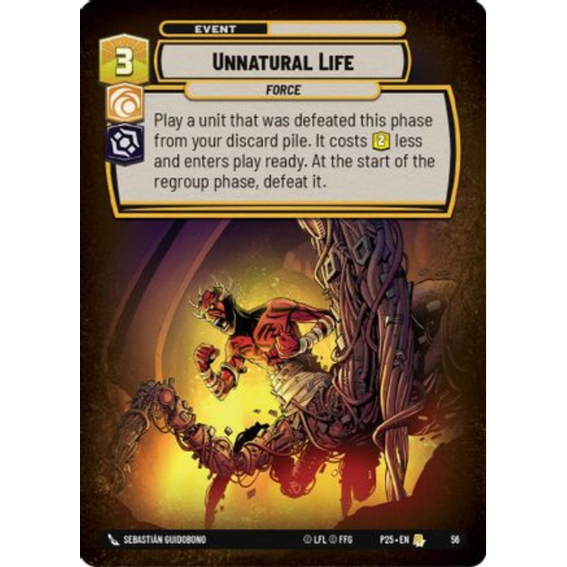 Unnatural Life (56) - Organized Play Promos Foil