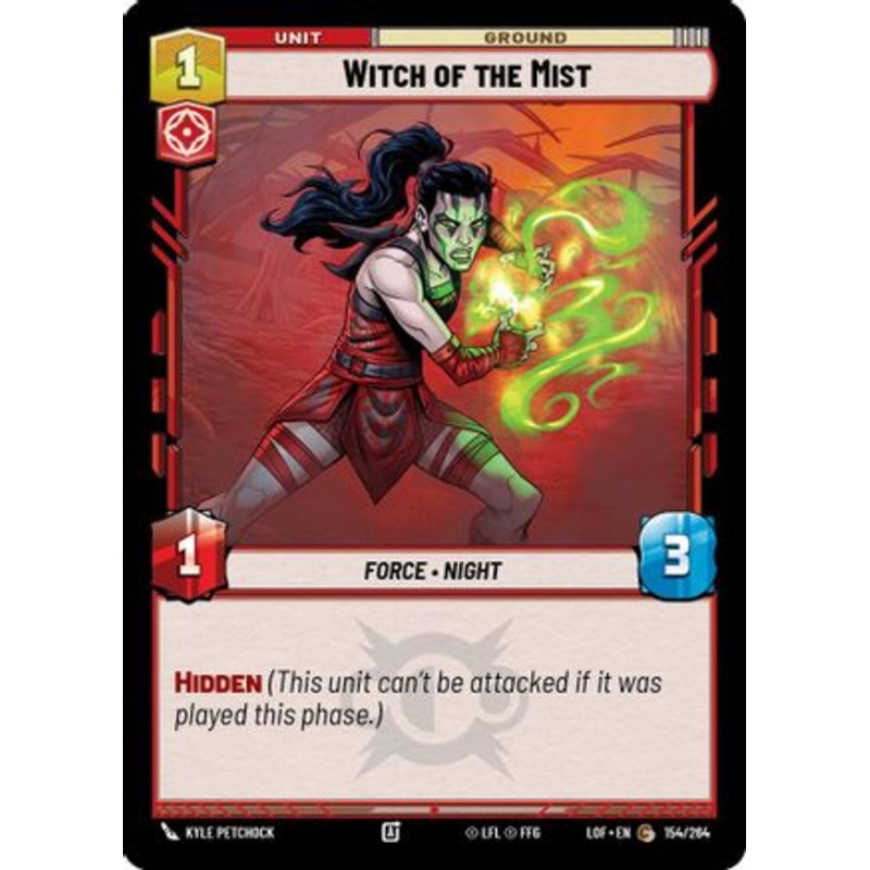Witch of the Mist (154/264) - Legends of the Force