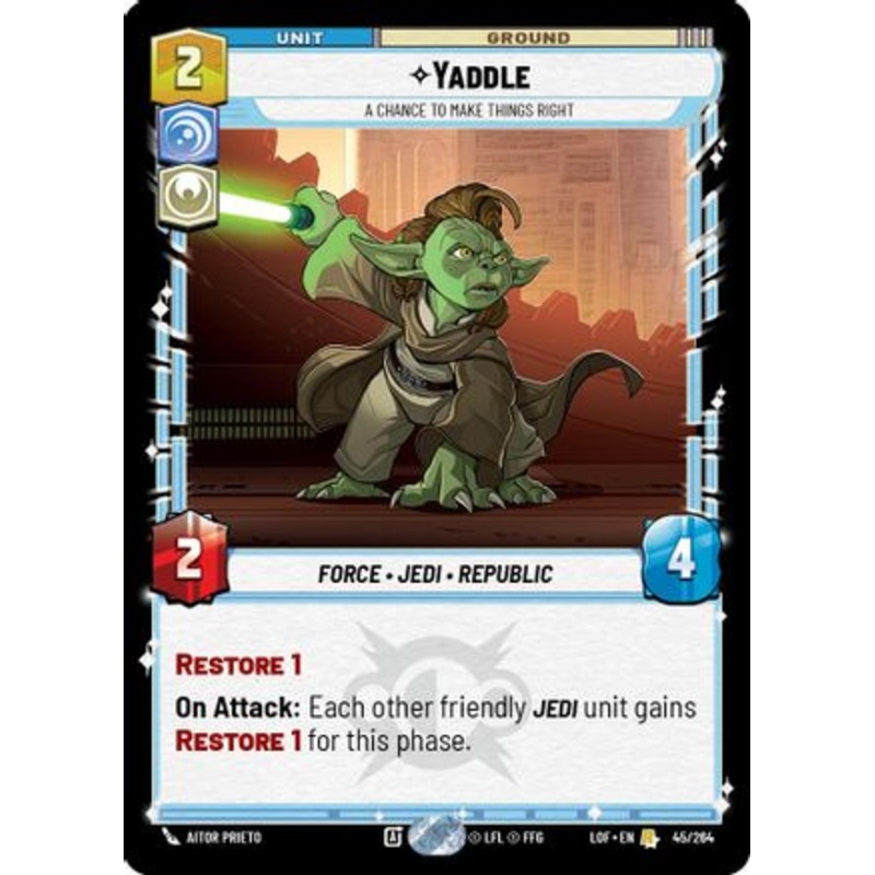 Yaddle - A Chance To Make Things Right (045/264) - Legends of the Force