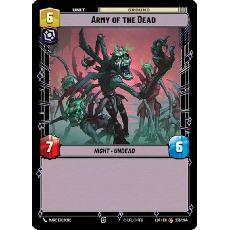 Army of the Dead (236/264) - Legends of the Force
