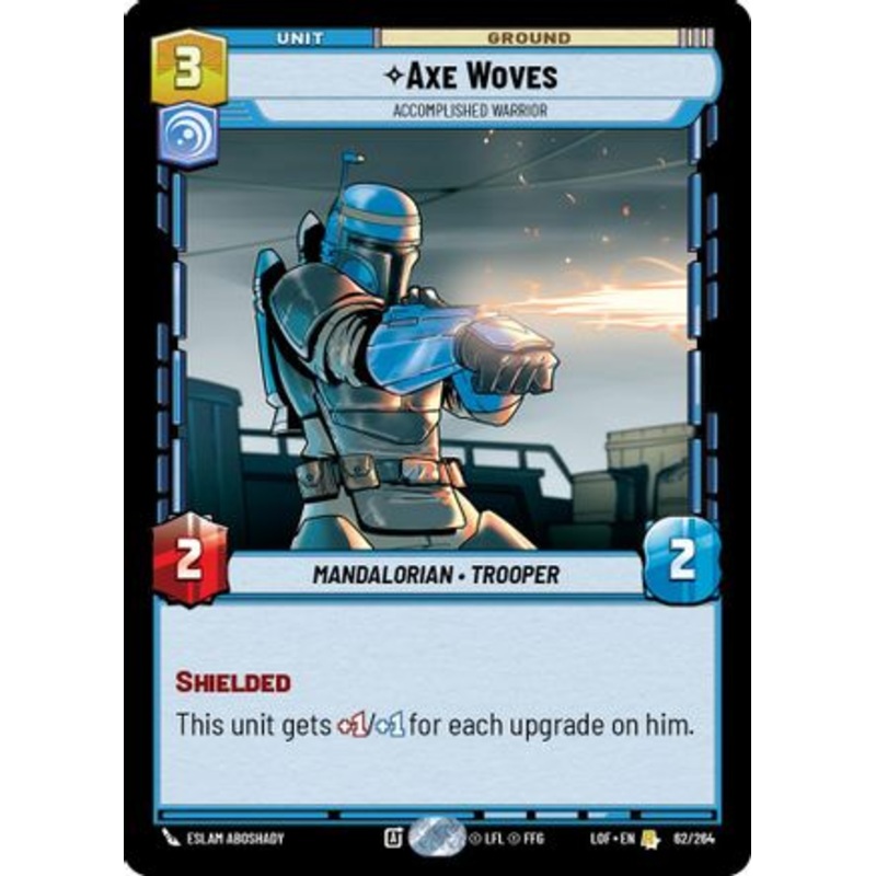 Axe Woves - Accomplished Warrior (062/264) - Legends of the Force