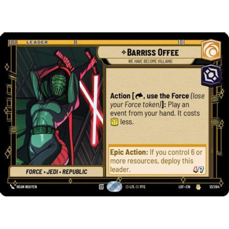 Barriss Offee - We Have Become Villains (013/264) - Legends of the Force