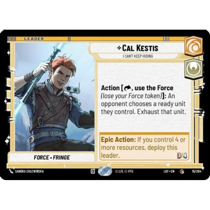 Cal Kestis - I Can't Keep Hiding (015/264) - Legends of the Force