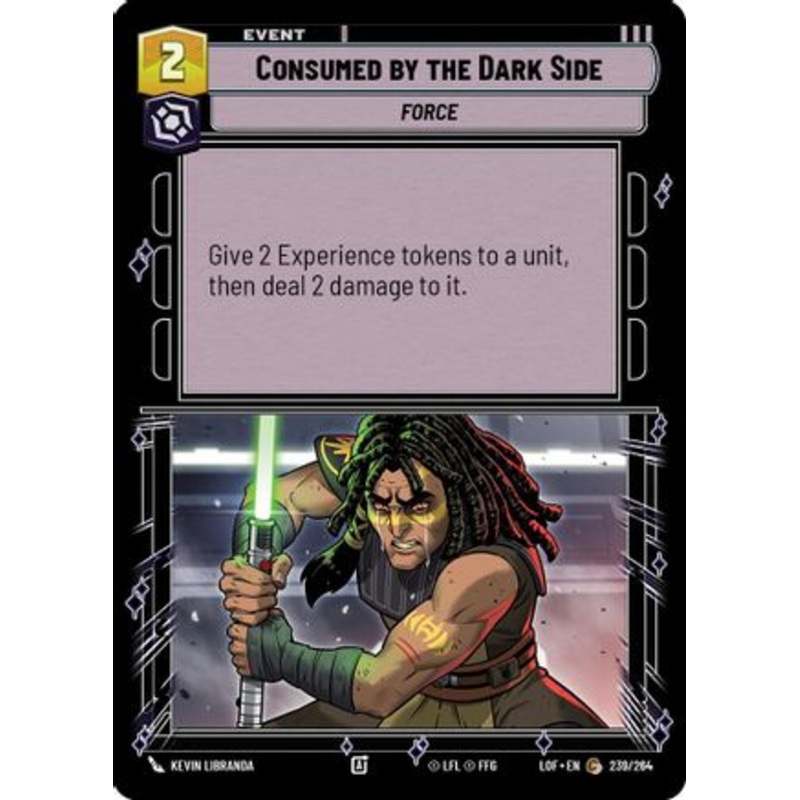 Consumed by the Dark Side (239/264) - Legends of the Force
