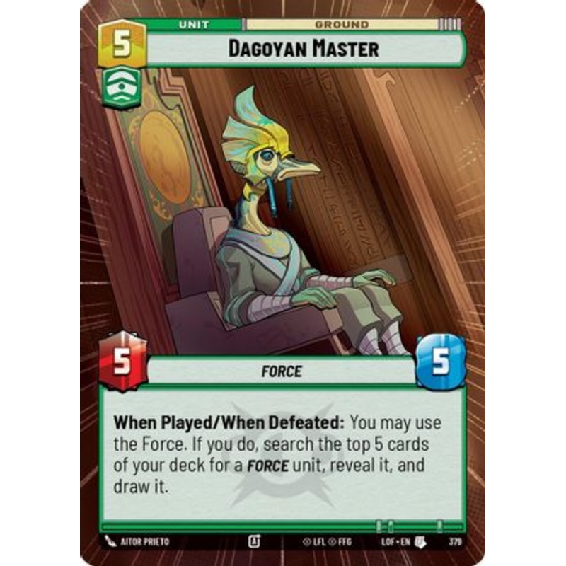 Dagoyan Master (Hyperspace) (379) - Legends of the Force