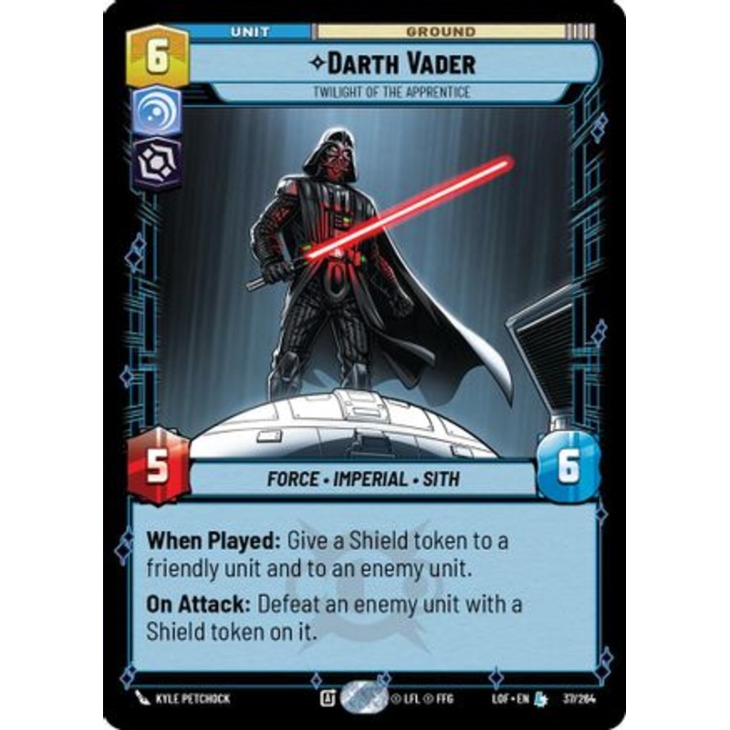Darth Vader - Twilight of the Apprentice (037/264) - Legends of the Force