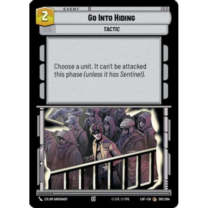 Go Into Hiding (262/264) - Legends of the Force