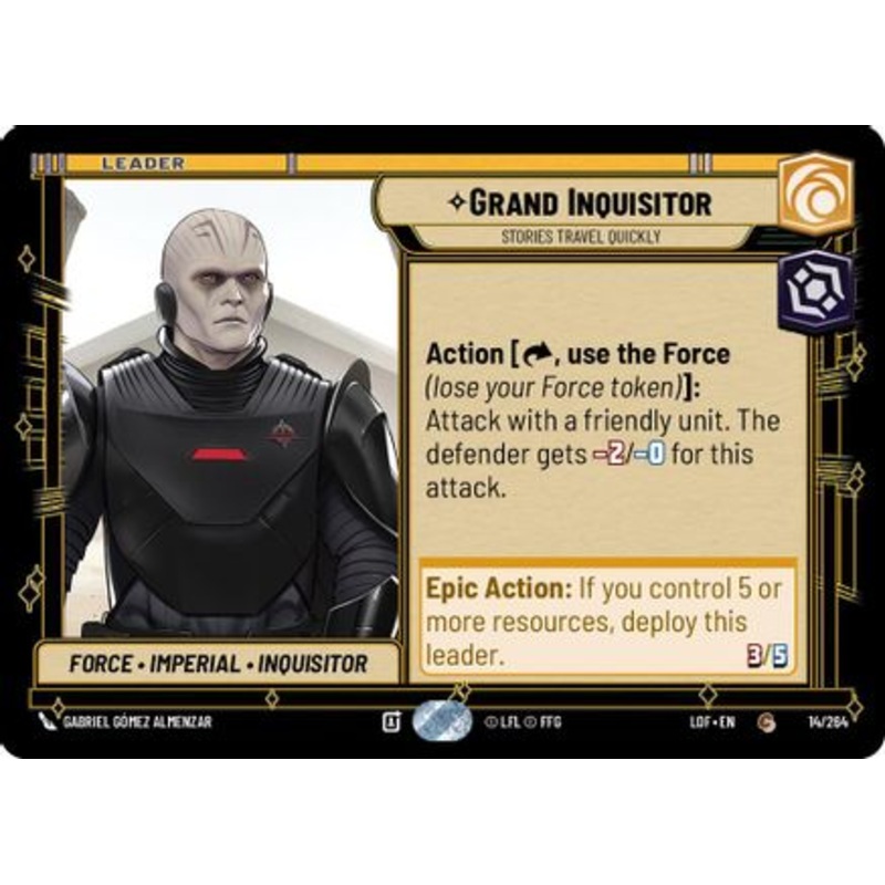 Grand Inquisitor - Stories Travel Quickly (014/264) - Legends of the Force