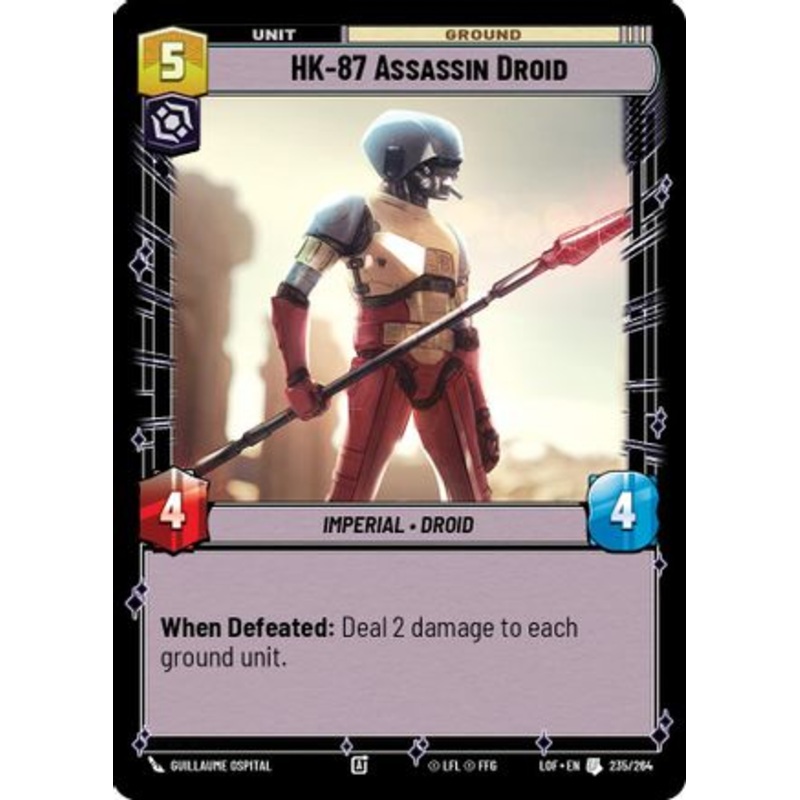HK-87 Assassin Droid (235/264) - Legends of the Force