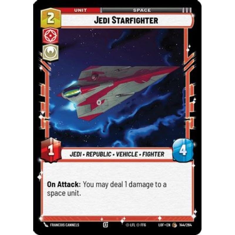 Jedi Starfighter (144/264) - Legends of the Force