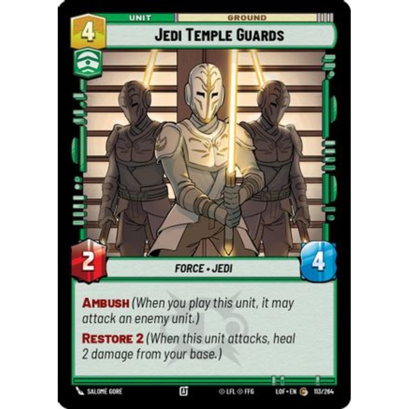 Jedi Temple Guards (113/264) - Legends of the Force