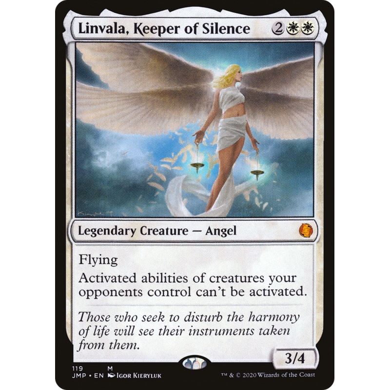 Linvala, Keeper of Silence (JMP-119) - Jumpstart
