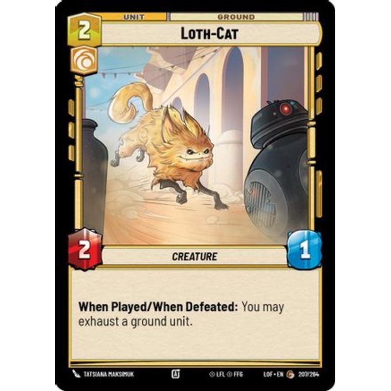 Loth-Cat (207/264) - Legends of the Force