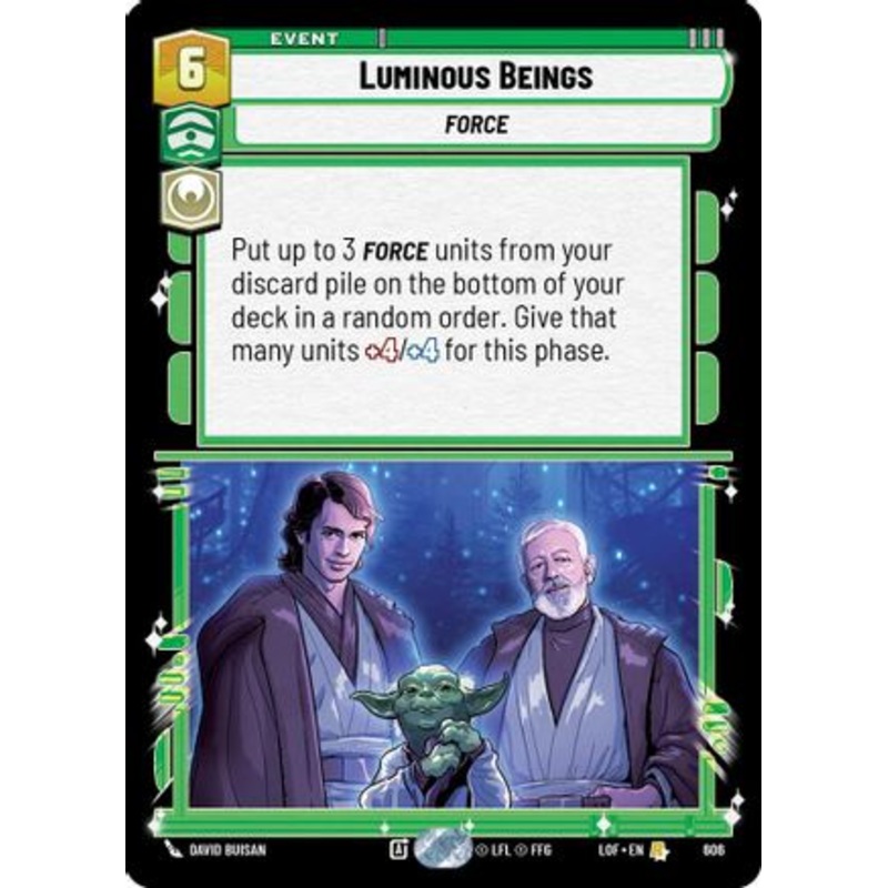 Luminous Beings (Foil) (606) - Legends of the Force Foil