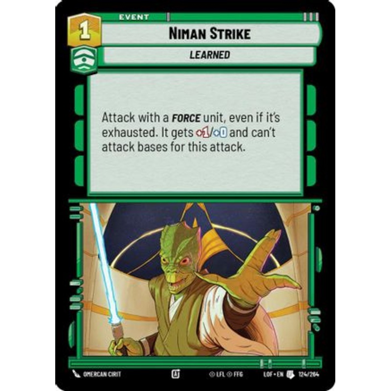 Niman Strike (124/264) - Legends of the Force