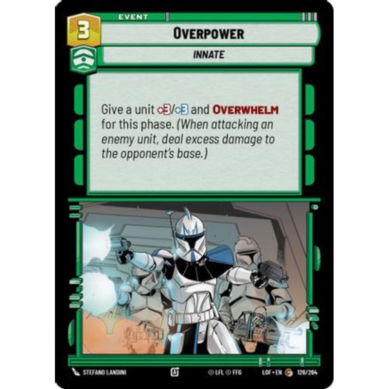 Overpower (126/264) - Legends of the Force