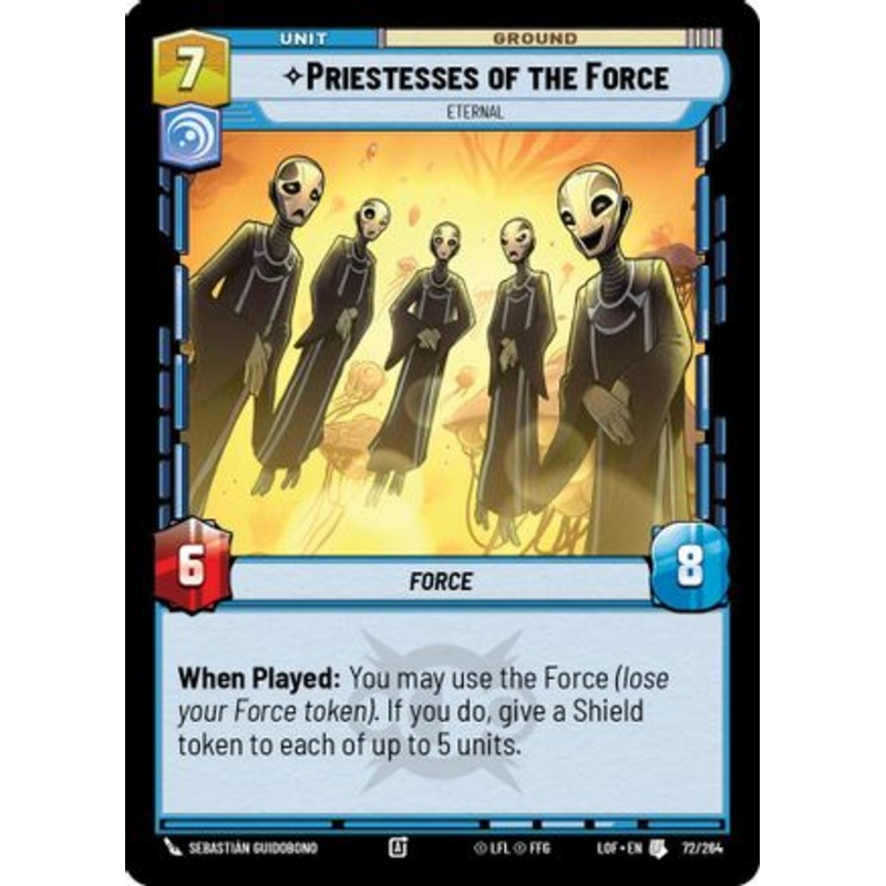 Priestesses of the Force - Eternal (072/264) - Legends of the Force