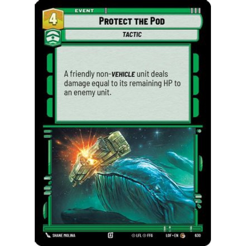 Protect the Pod (Foil) (630) - Legends of the Force Foil