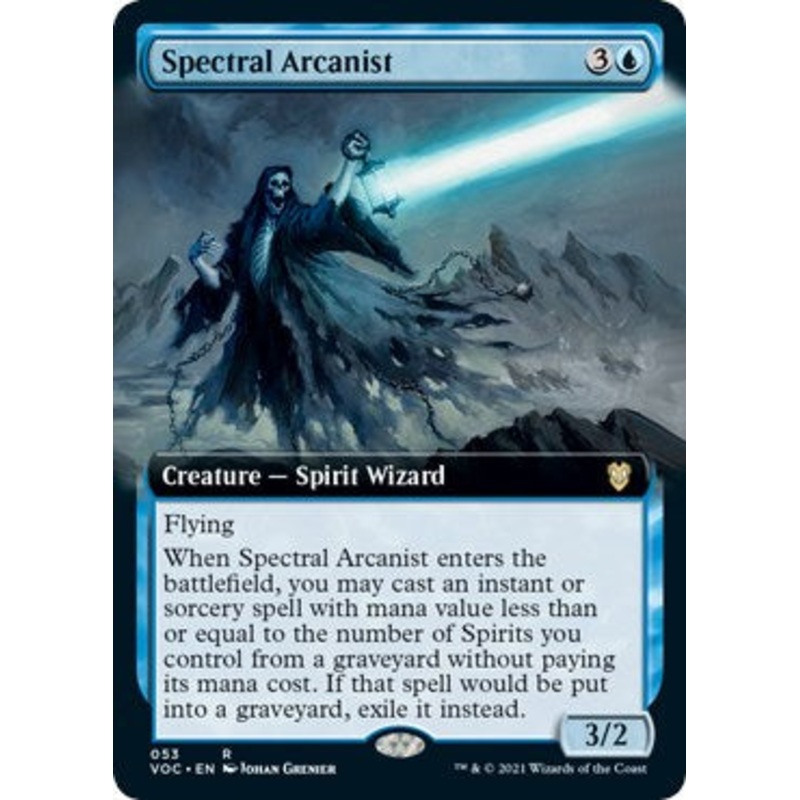 Spectral Arcanist (Extended Art) [VOC - 53]
