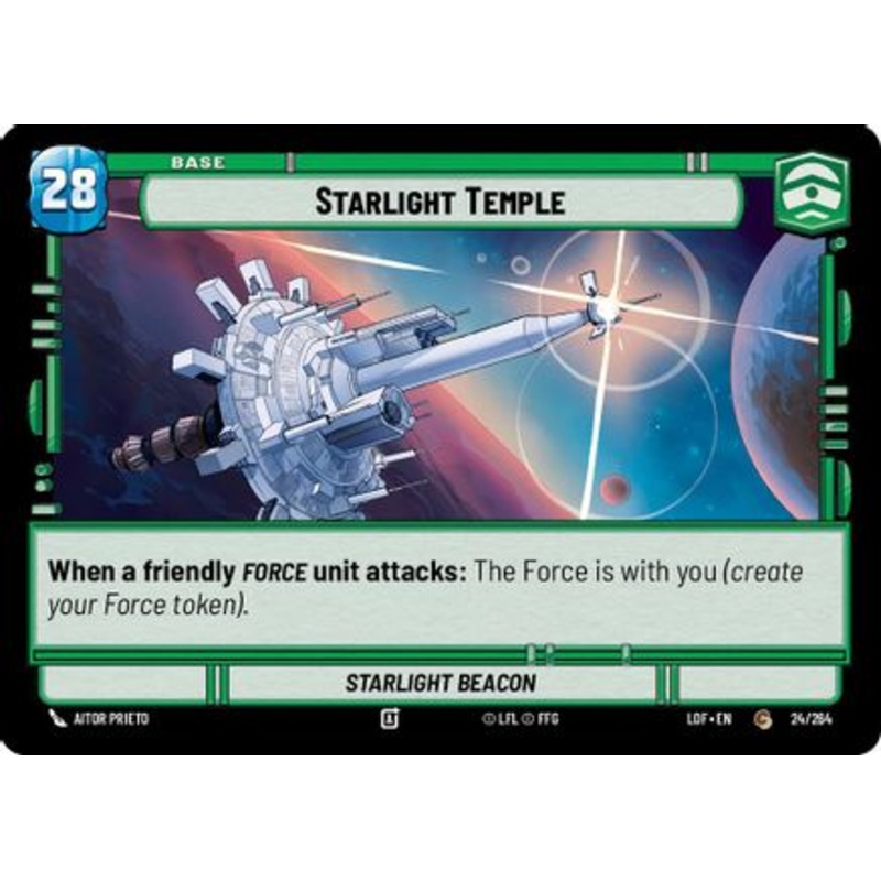 Starlight Temple // Shield (024/264 // T02/T03) - Legends of the Force