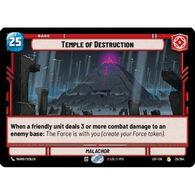 Temple of Destruction (025/264) - Legends of the Force