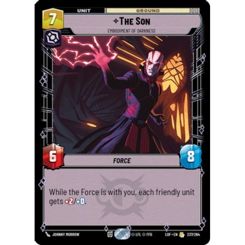 The Son - Embodiment of Darkness (237/264) - Legends of the Force