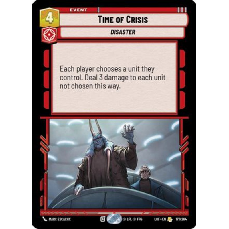 Time of Crisis (177/264) - Legends of the Force