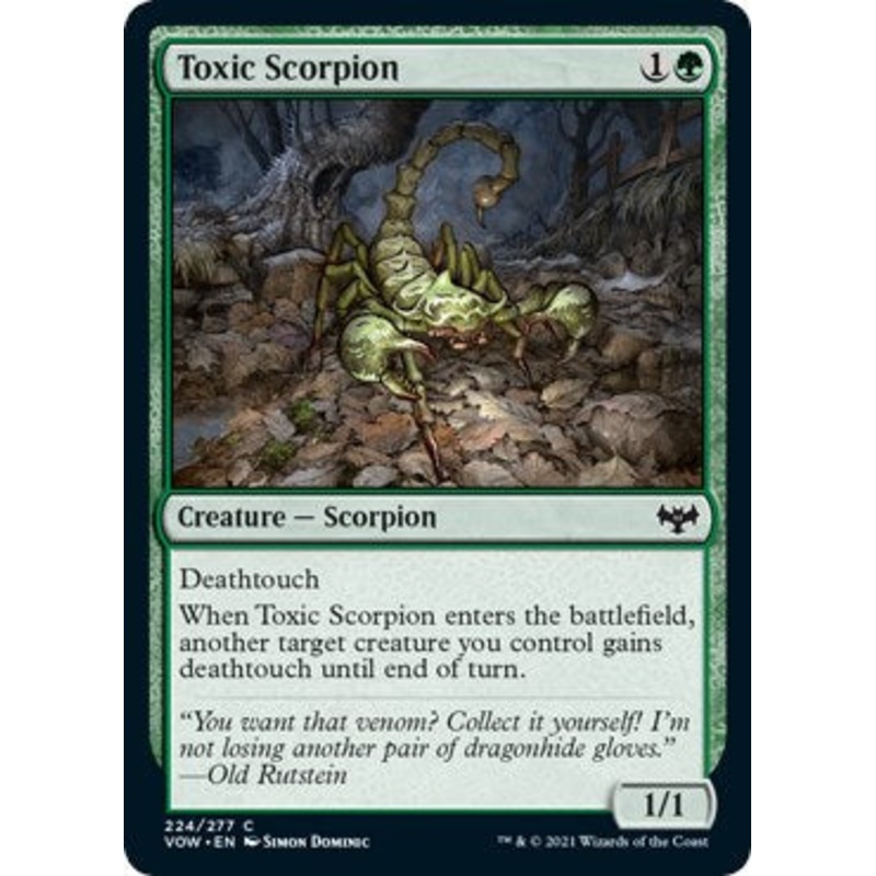 Toxic Scorpion [VOW - 224]