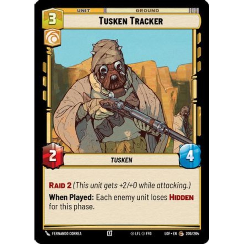 Tusken Tracker (209/264) - Legends of the Force
