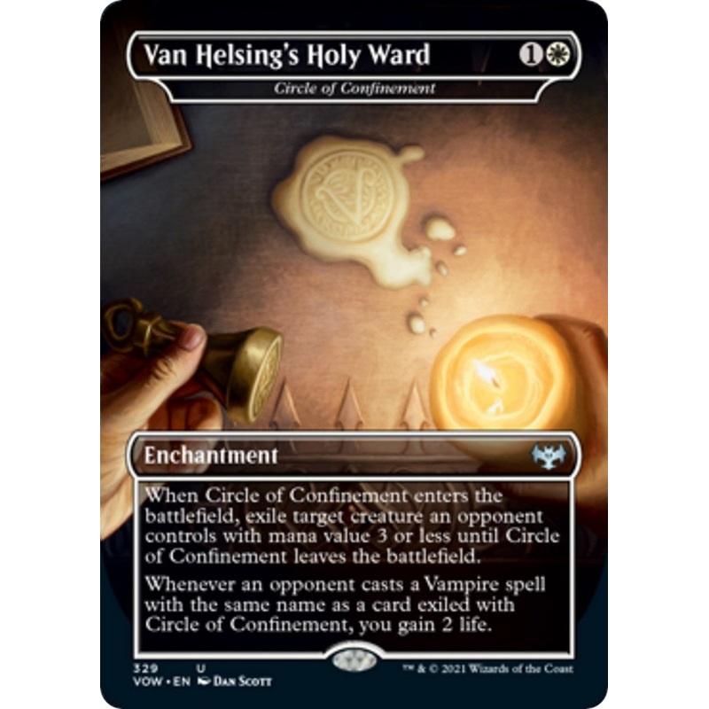 Van Helsing's Holy Ward - Circle of Confinement [VOW - 329]